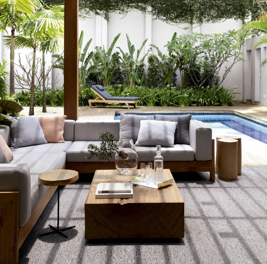 Como aproveitar a área externa da casa no verão
