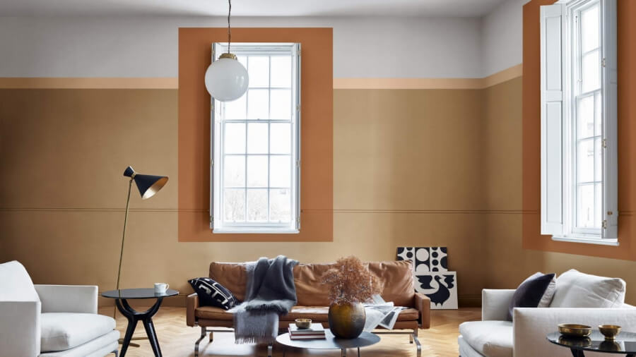 P&B + caramelo: as cores do inverno
