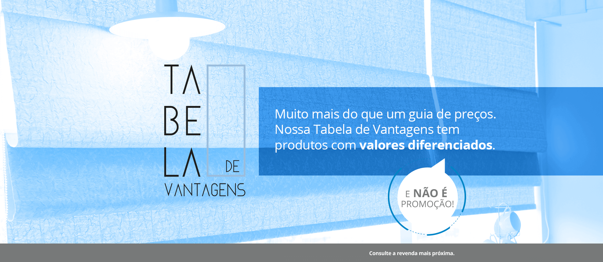 Tabela de Vantagens